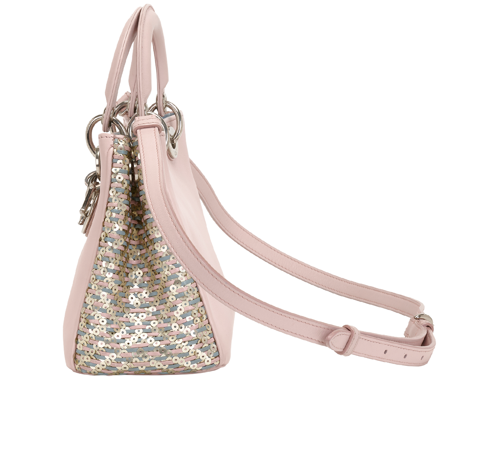 Small Diorissimo, &pound;1,100, Handbags, Pink, Leather, Bottom view